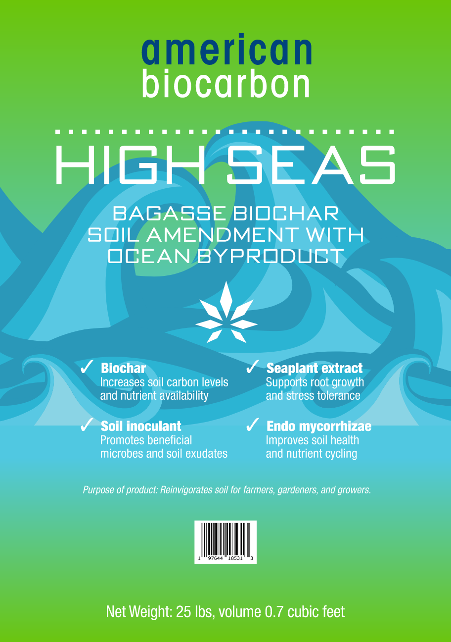 High Seas Bagasse Biochar