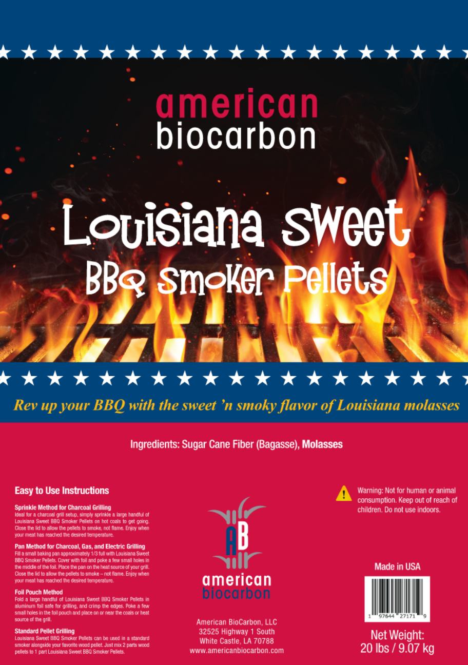 Louisiana Sweet BBQ Smoker Pellets